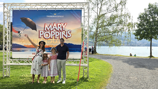 Gewinnerin des Wettbewerbs für das Musical "Mary Poppins"