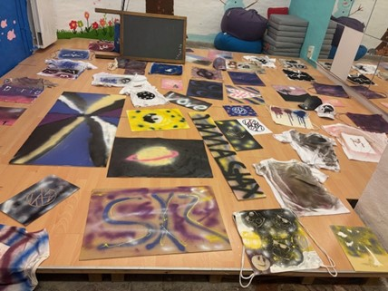 FS Graffiti-Bilder sprayen 